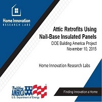 Attic Retrofits Using Nailbase Insulated Panels